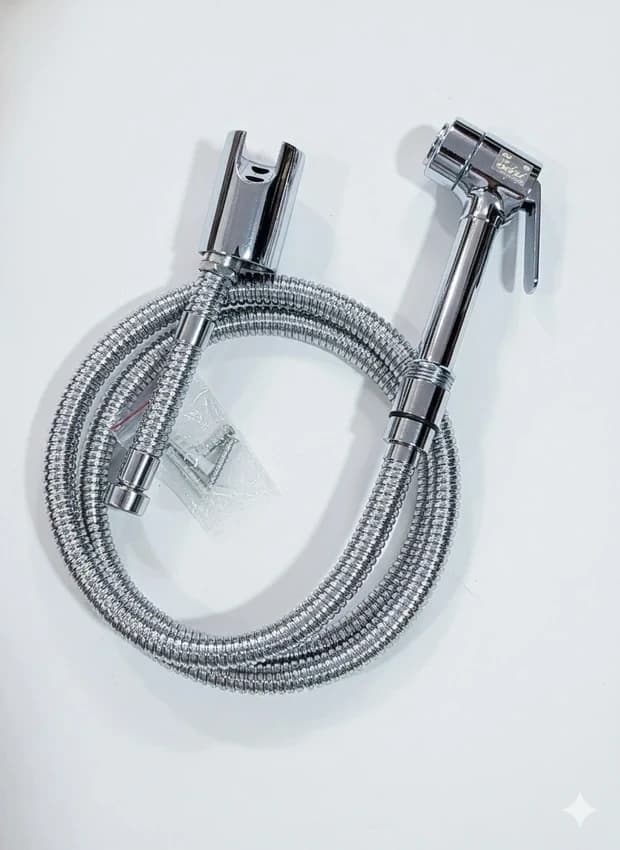 Plumbees Mahindra Brass Health Faucets, Weight of Gun: 201-250 gm, Chrome Plated