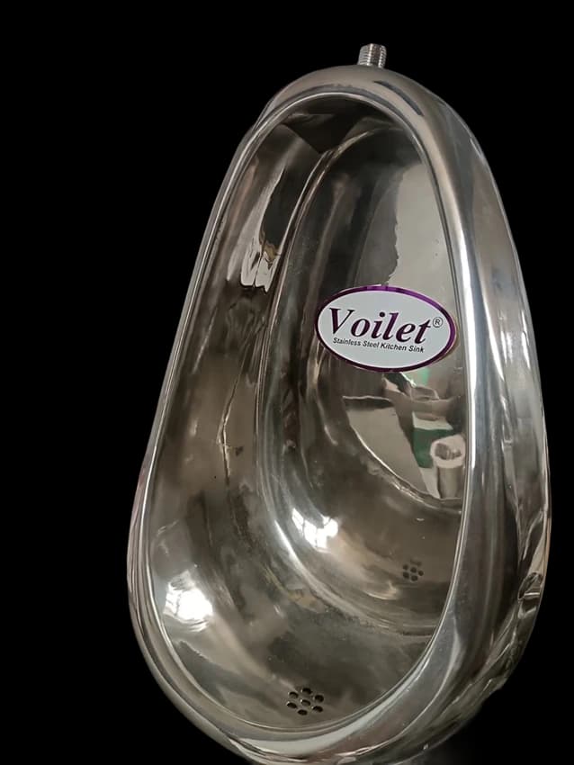 Wall Mounted Stainless Steel Gents Urinal - Trough Design (SS 304)