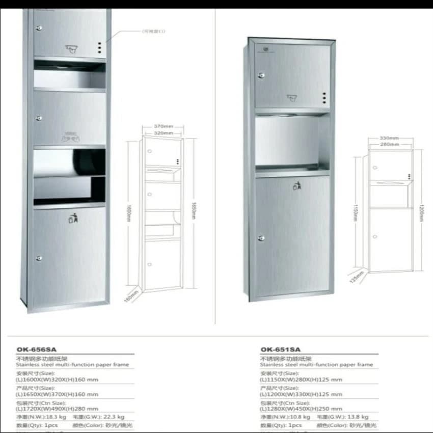 Silver Stainless Steel Multi Function Recessed Panel, For Bathroom Fitting
