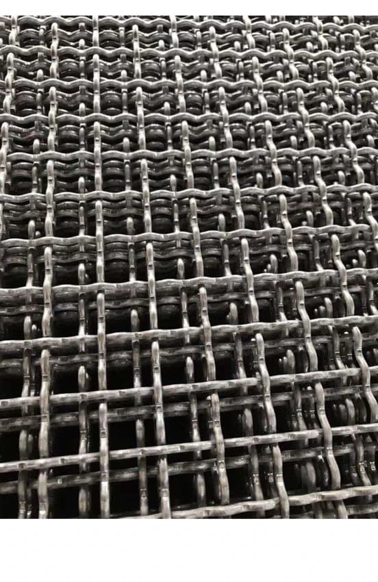 Lock Crimp Weaved Mesh Mild Steel (8 ft x 1.2 m)