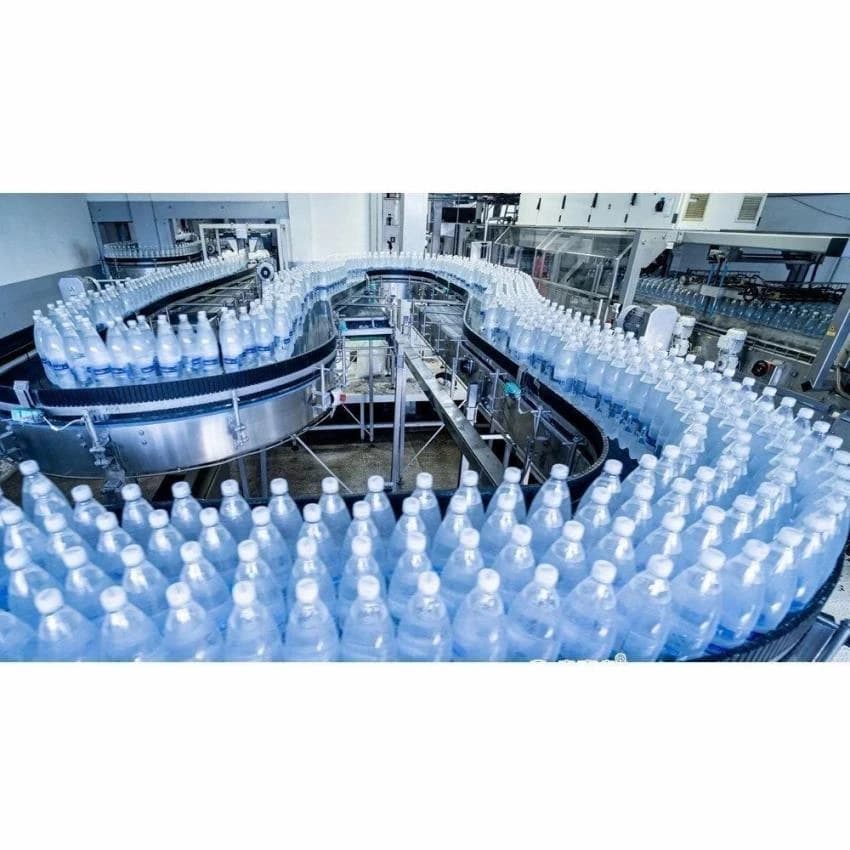 Stainless Steel Industrial Mineral Water Bottling Plant