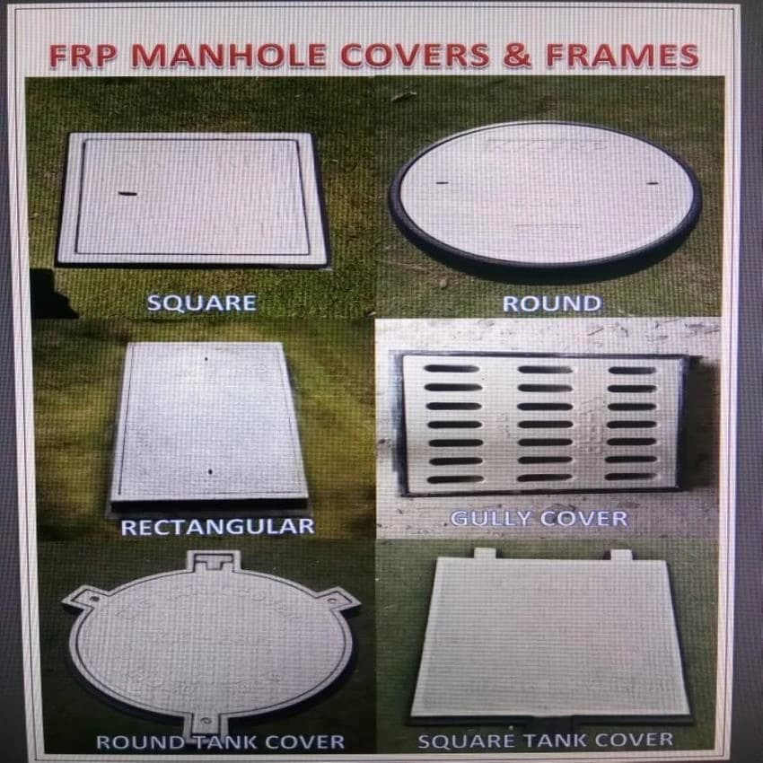 Smooth FRP Storm Water Grating Covers & Frames In Bangalore