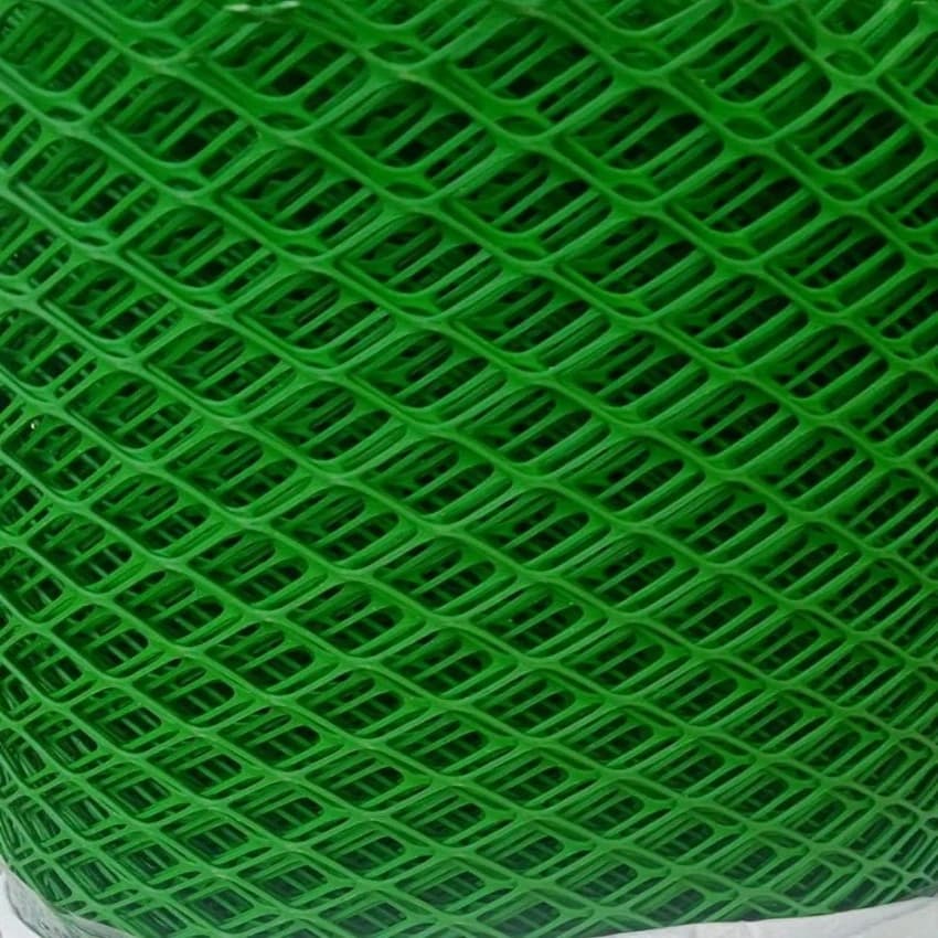 Green Hexagonal Pvc Mesh Net Hexa Plastic Net