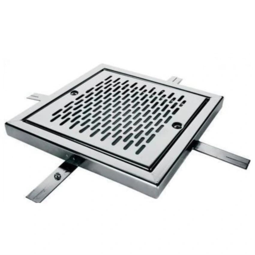 Square SS Main Drain Cover