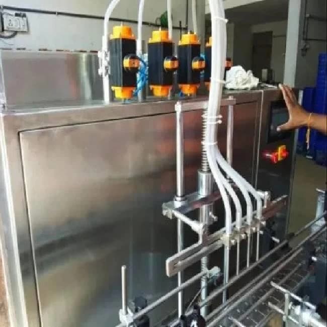 Electric Automatic Stainless Steel Pesticides Filling Machine, 2 Hp