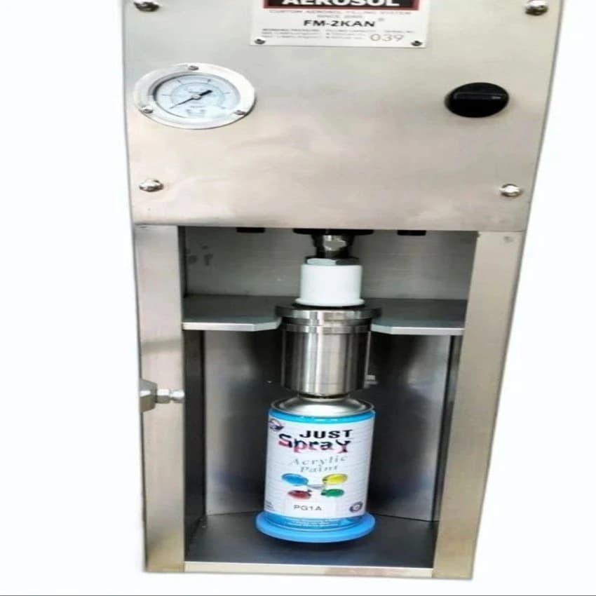 Aerosol End Automatic Measurement System AEI3000, Capacity: 5 can/min