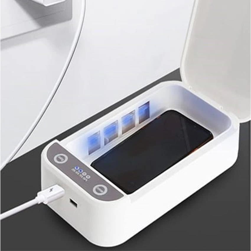 UV-C LED Sterilization Box with USB Charger