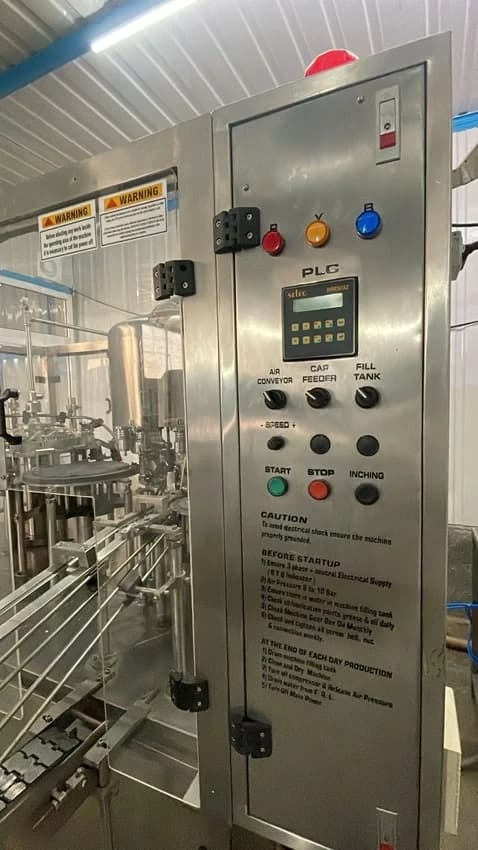 Mineral Water Bottle Filling Machine