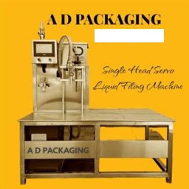 Semi Automatic Servo Based Liquid Filling Machine