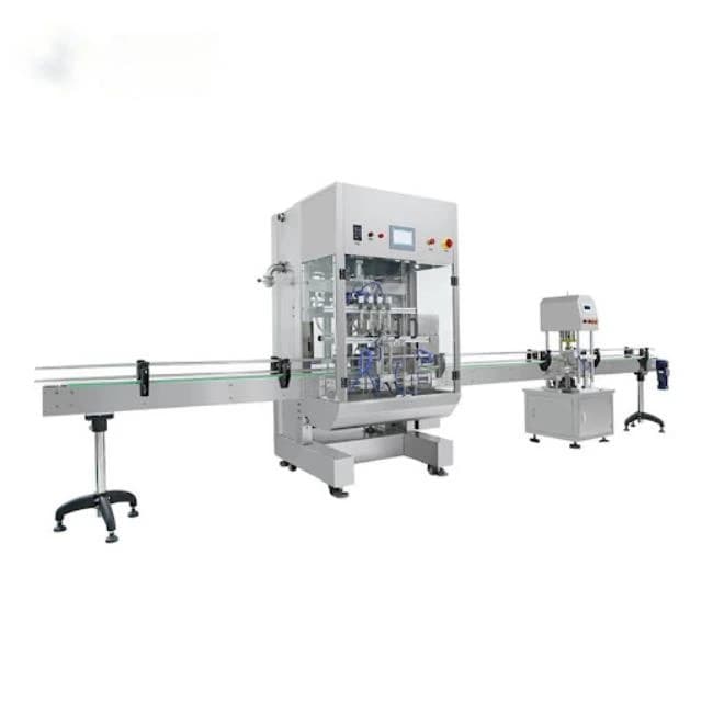 SS Automatic Servo Base Liquid Filling Machine