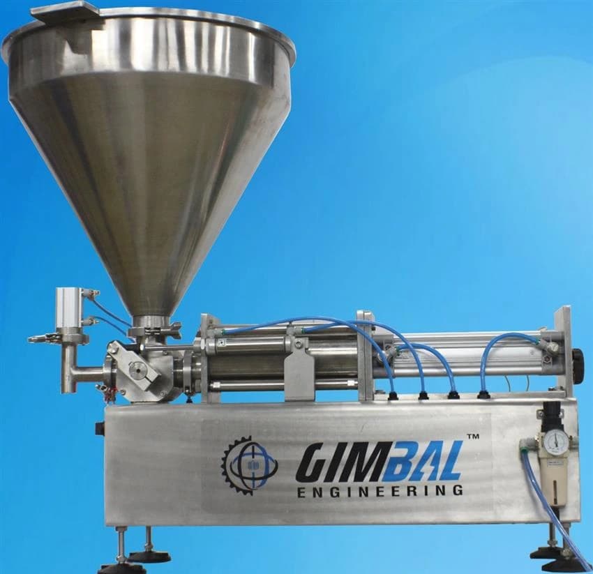 Gimbal Electronic PLC Based SS Filling Machine, Capacity: 20 To 25 Bottle/min