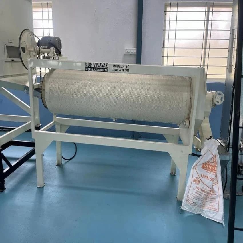 Automatic Painted Indented Cylinder Seed Grader, 2 HP, Three Phase