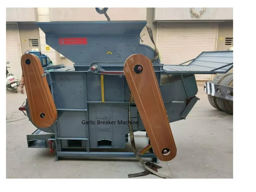 Dry Type 700 Kg Garlic Breaker Machine, Mild Steel