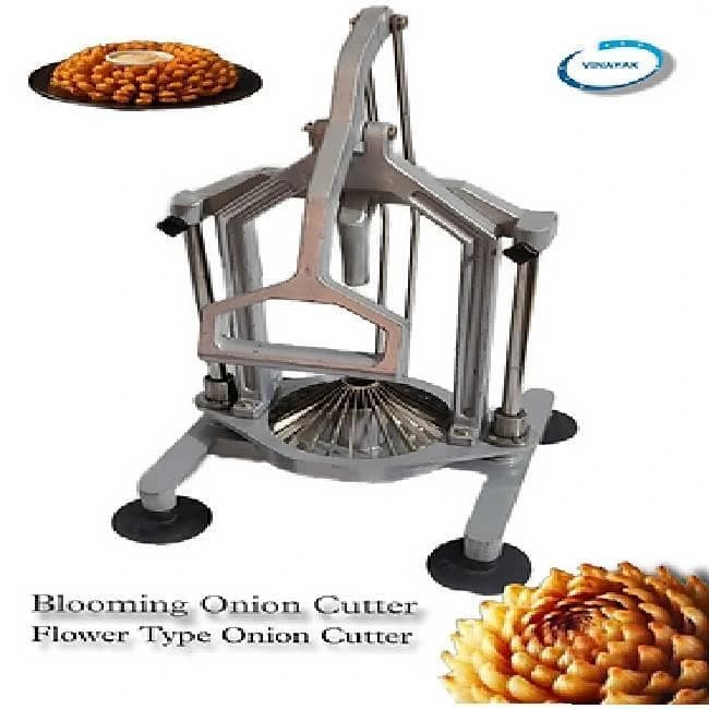 Commercial Stainless Steel Manual Operated Flower Type Onion Cutter Machine