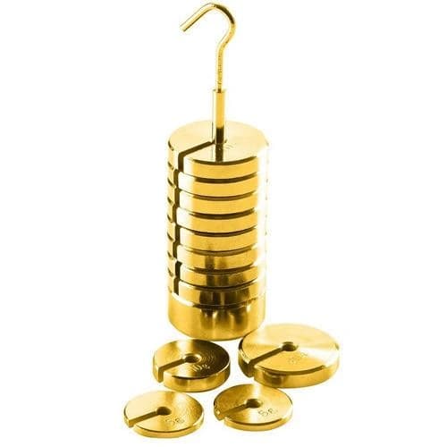 Brass Slotted Weights