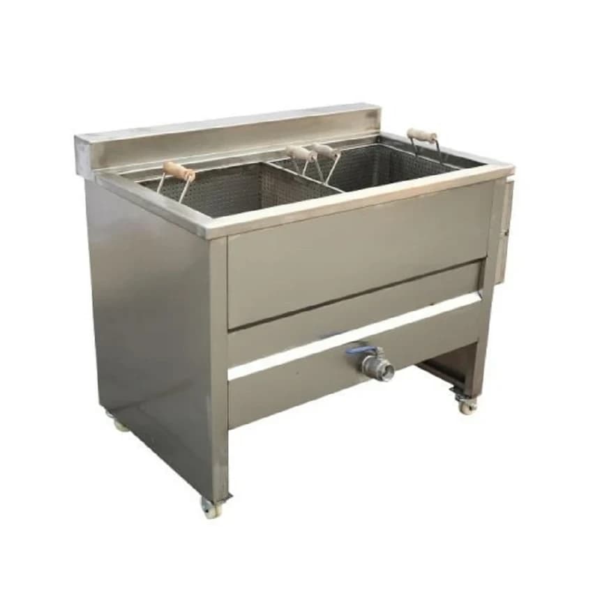 Semi-Automatic 200kg/hr Batch Type Fruit Blancher