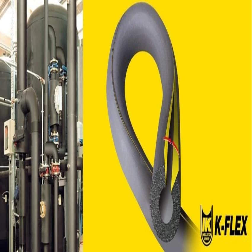 Black 100-150 KFLEX Nitrile/Epdm Closed Cell Insulation 9mm Tube/Pipe, Packaging Type: Box, Thermal Conductivity: 180 Deg