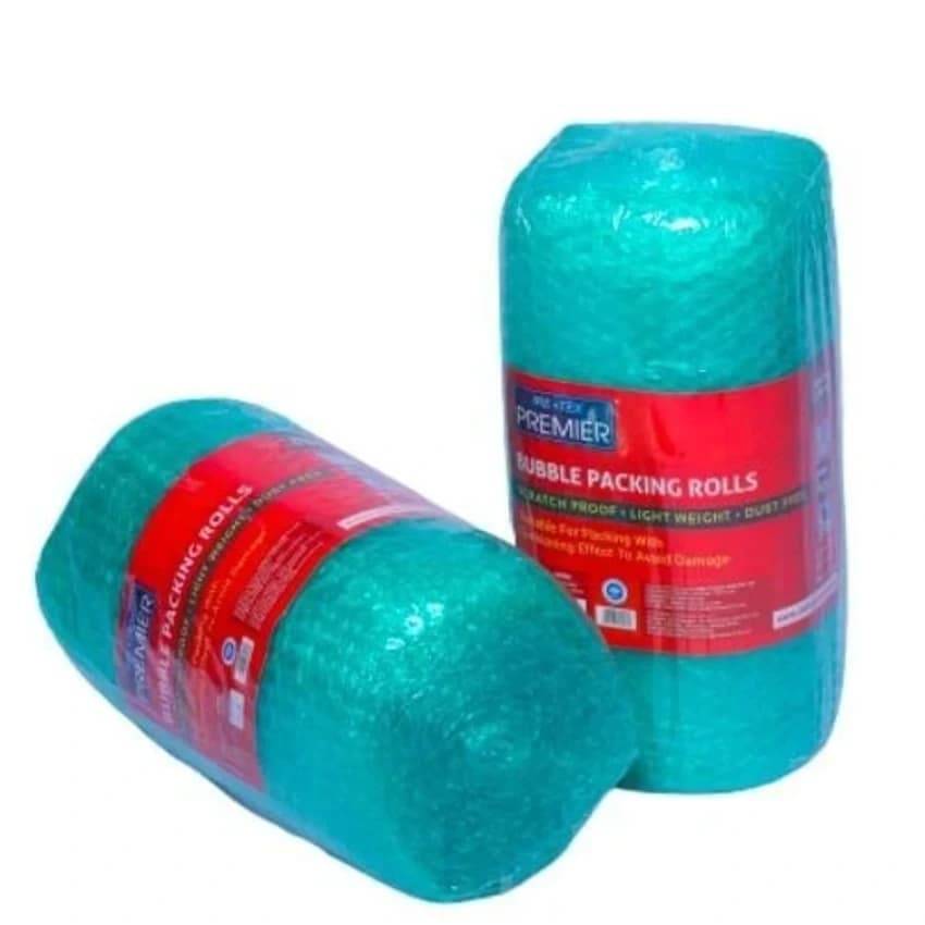 Premier 60 GSM 9M Bubble Wrap & Rolls - Green, For wrapping a Product