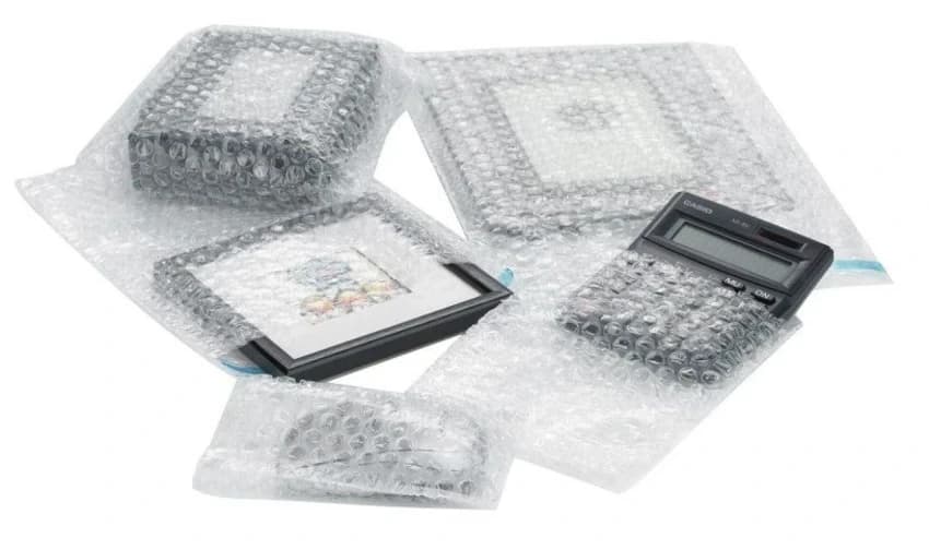 Air bubble pouches