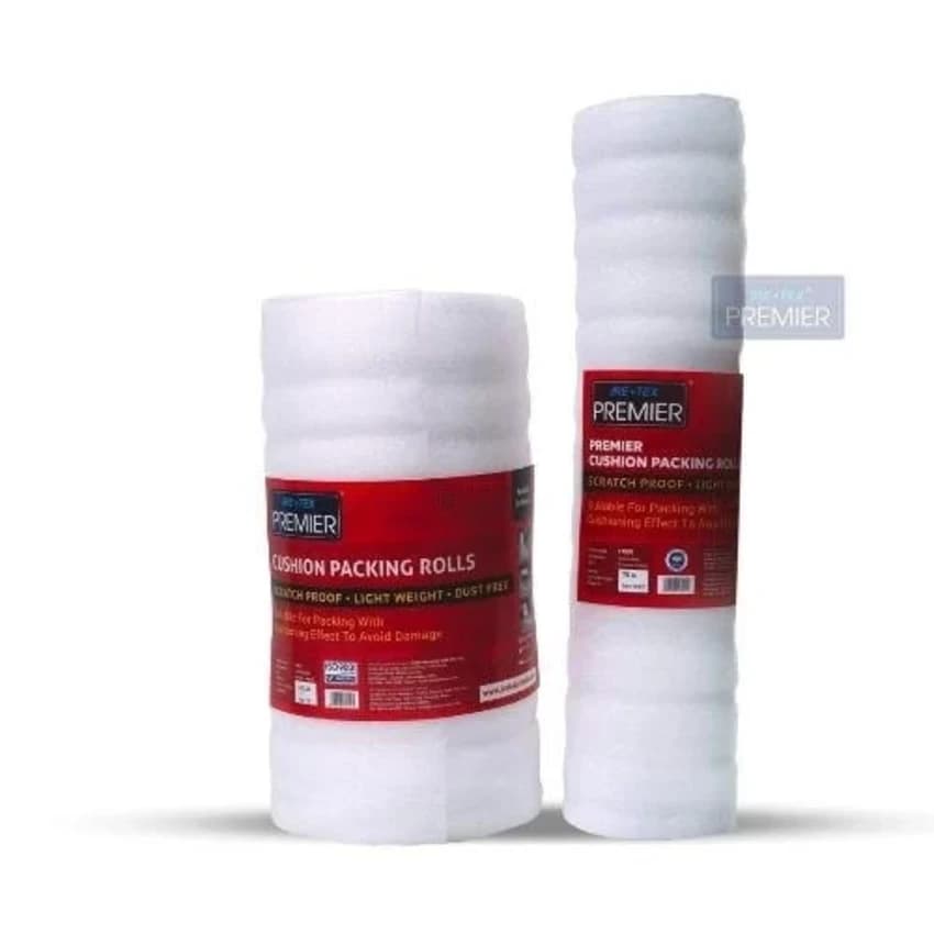 Premier White 9M EPE Foam & Cushion Packing Rolls