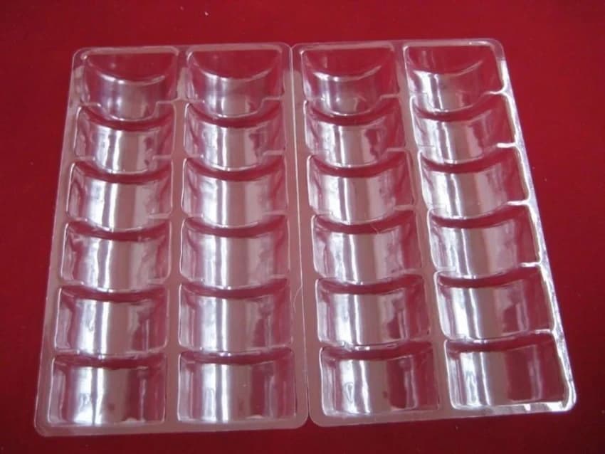 Transparent PVC Blister Packaging Tray