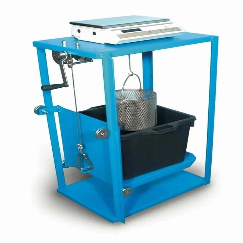 SS Stainless Steel density of fresh and hardened concrete testing machine, For Industrial Usage