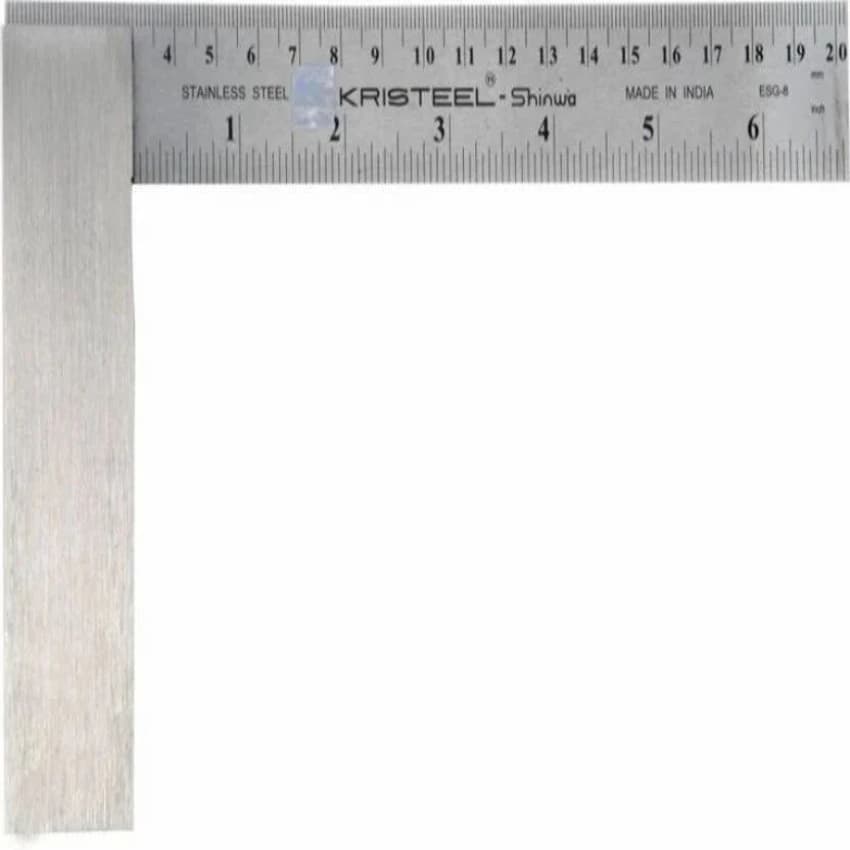 Stainless Steel Engineers Square Graduated (ESG8 - 200mm, 130mm)