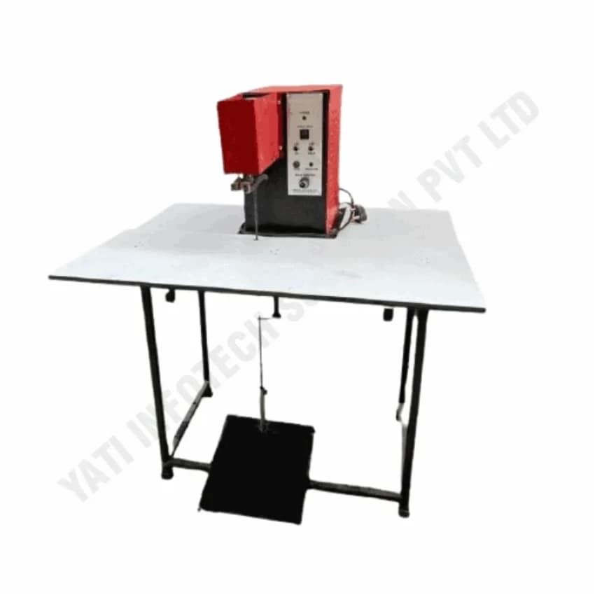 Pedal type Paddle Spot Welding Machine For Lithium Battery Yati Infotech Solution, Welding current: 50 kA, 300 mm