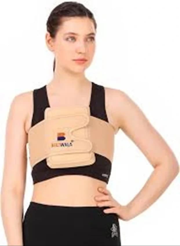 Shanar Industries Cotton Chest Binder, For Back Support, Size: Small