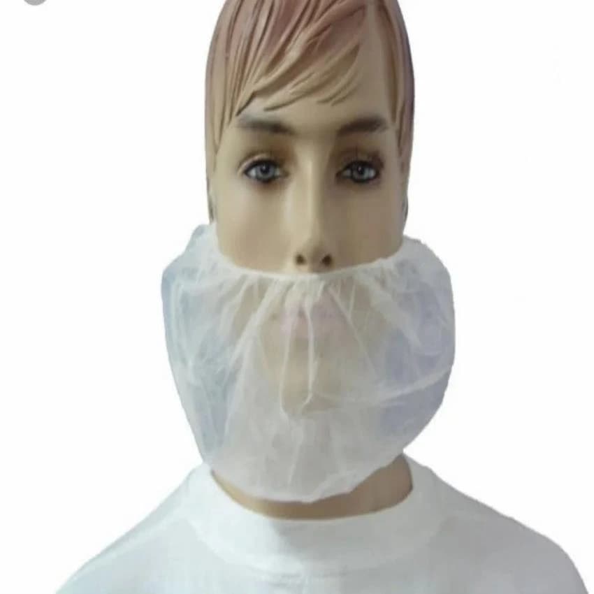 Non Woven Beard Cover, Size: Free Size