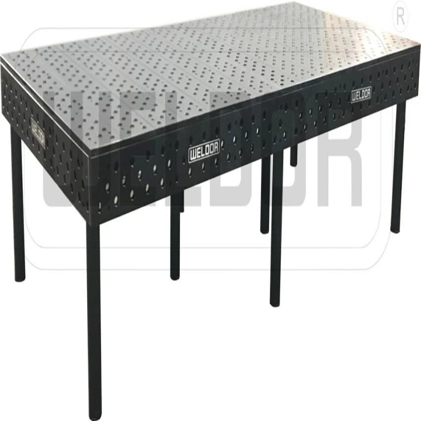 Black Steel 3D Welding Table, Packaging: Wooden Crate Box, Model Name/Number: Weldor