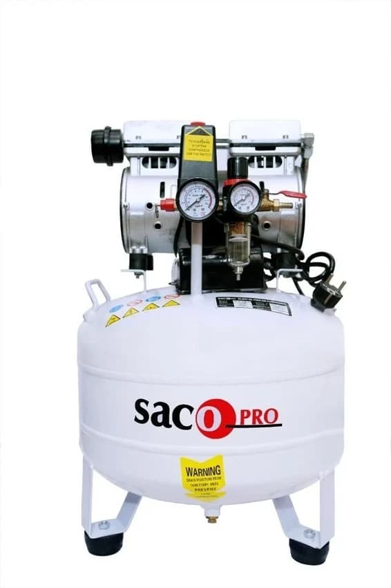 1 HP Sacopro Dental Air Compressor, Air Tank Capacity: 35ltrs, Model Name/Number: SAM-DT-35L