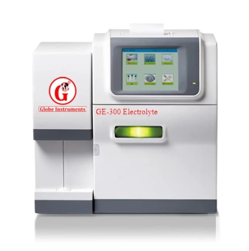 Semi Automatic 5 Ginlyte Electrolyte Analyzer Ge 300, User Input: Touch