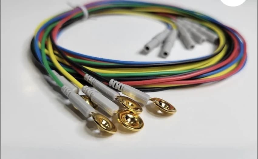 Imported Disc Gold Cup Eeg Compatable Electrodes, For Sleep Study