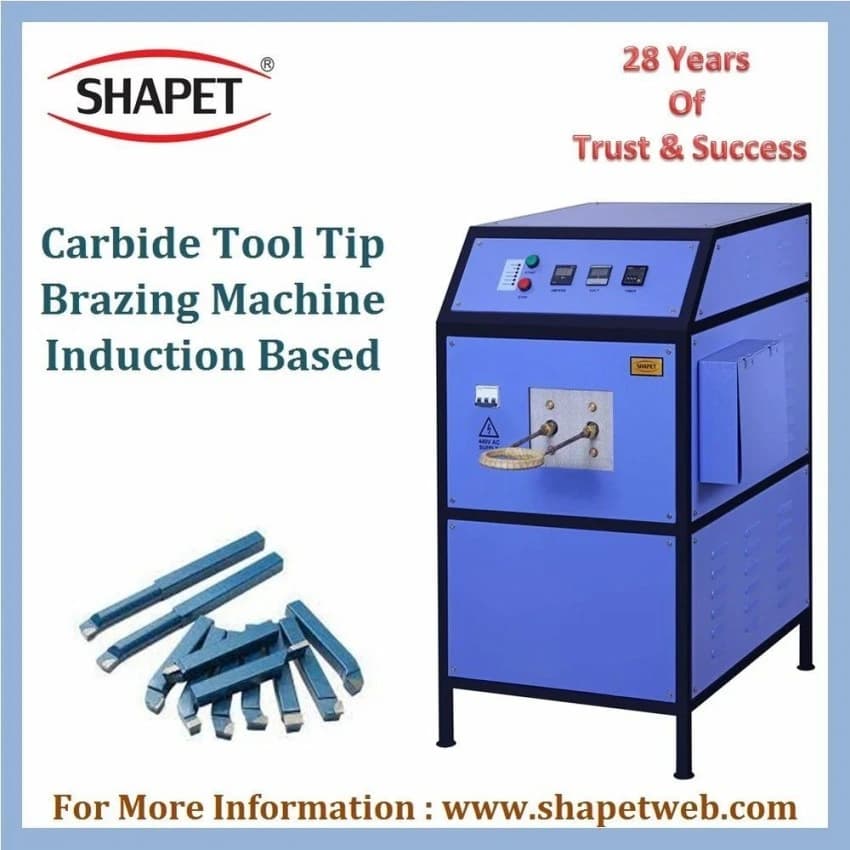 Electricity 50/60 Hz Carbide Tool Tip Brazing Machine, Automation Grade: Automatic, 440 Volt