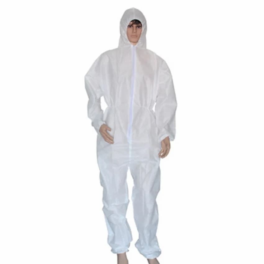 Polyester Disposable Hazmat Coverall