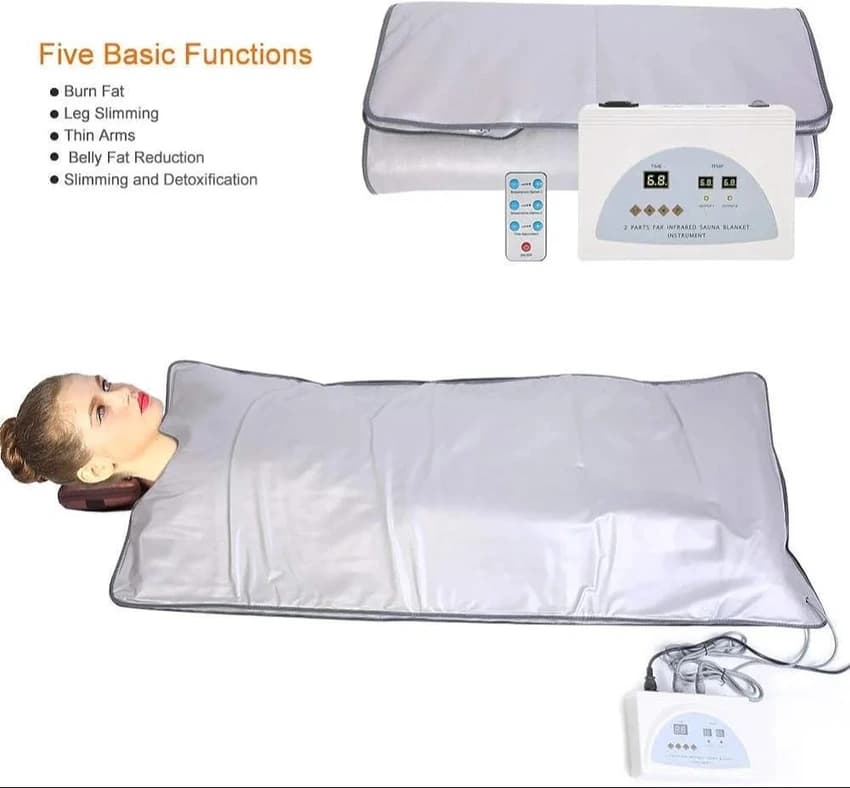 KSTAR Portable Far Infrared Sauna Heating Blanket Slimming Infrared Sauna Blanket