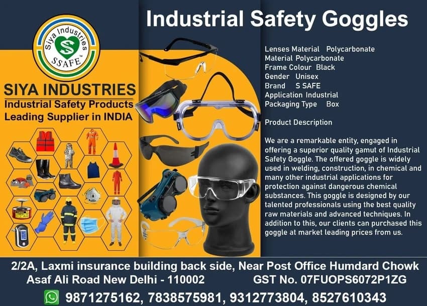 Industrial Protective Eyewear