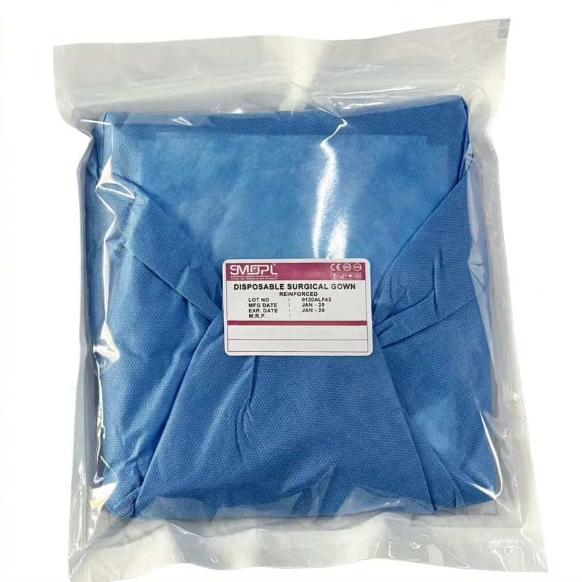 SMDPL Sterile Reinforced Disposable Gown