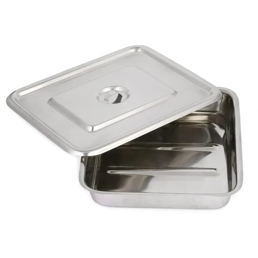 Stainless Steel Md Instrument Tray, Reusable, Medium