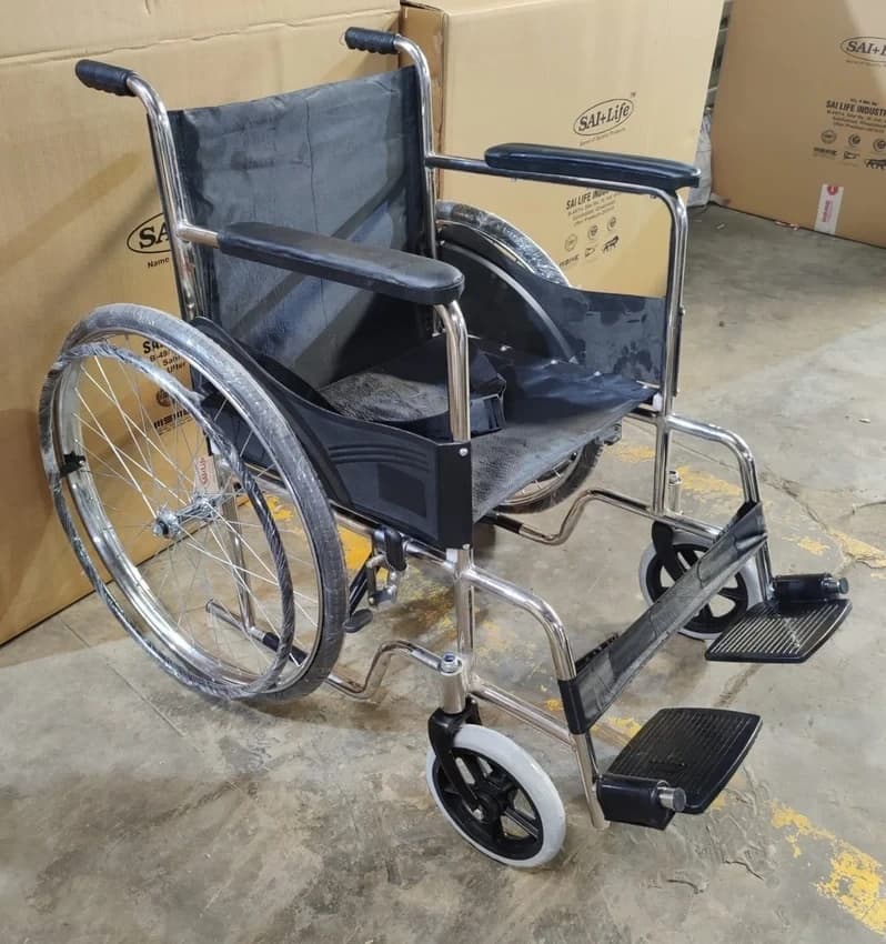 Stainless steel Manual Wheelchair