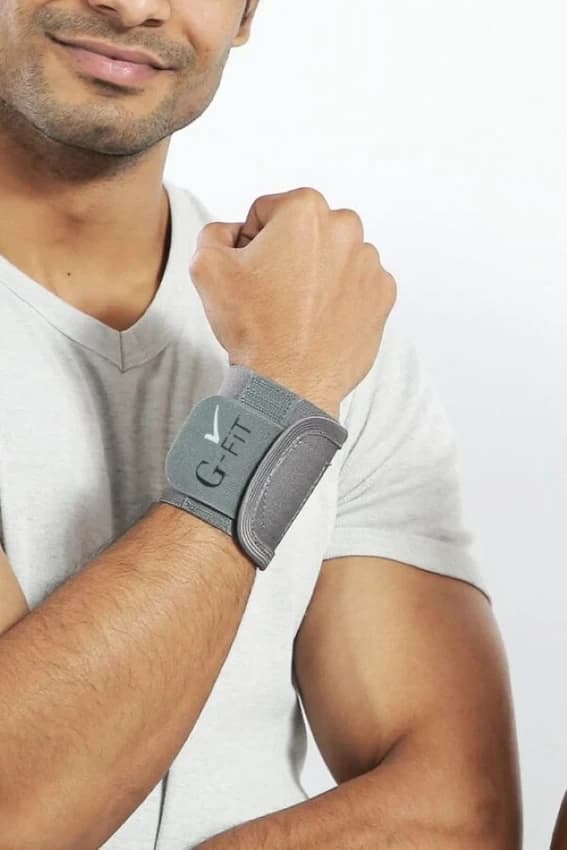 G Fit Polyester Double Lock Wrist Brace