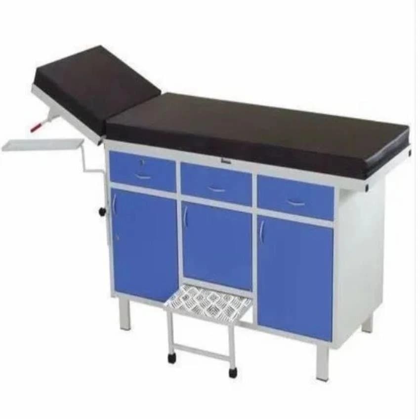Hi Low Examination Cough With Mattress Rs 12500, Mild Steel