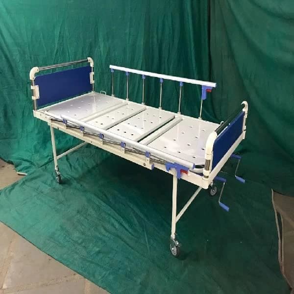 Fowler bed deluxe with collapsible railing