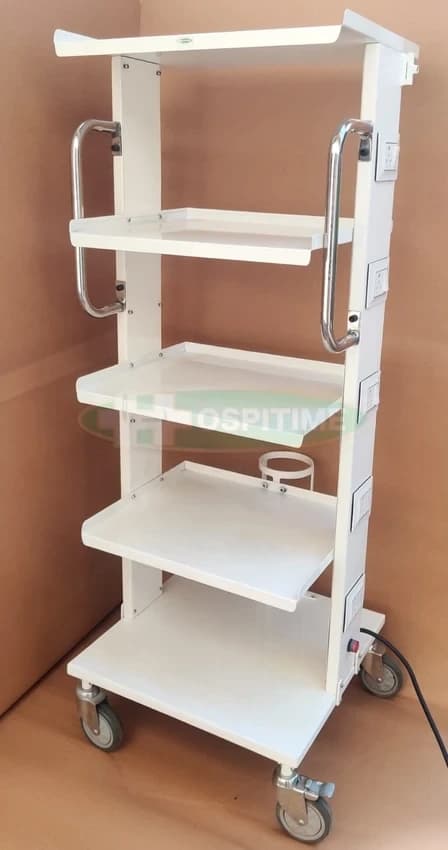 Hospital Laproscopic / Monitor Trolley