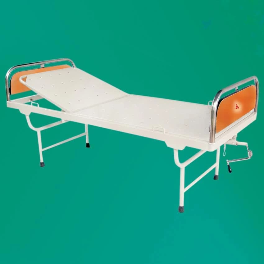 White Semi Fowler Bed