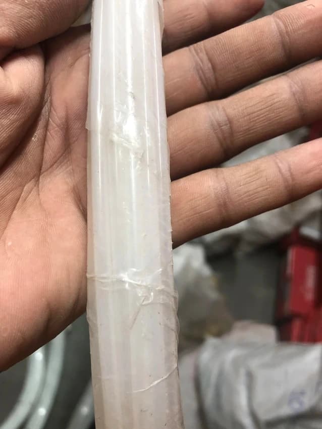 White Nylon Tube Pa6 (0.5 inch)
