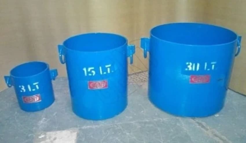 123 Ghz Bulk Density Cylinderical Metal Measure, 230 V