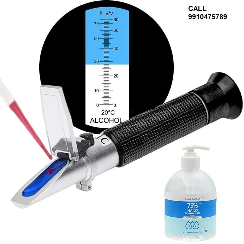 Alcohol Testing Meter for Hand Sanitizer IPA Ethanol Testing