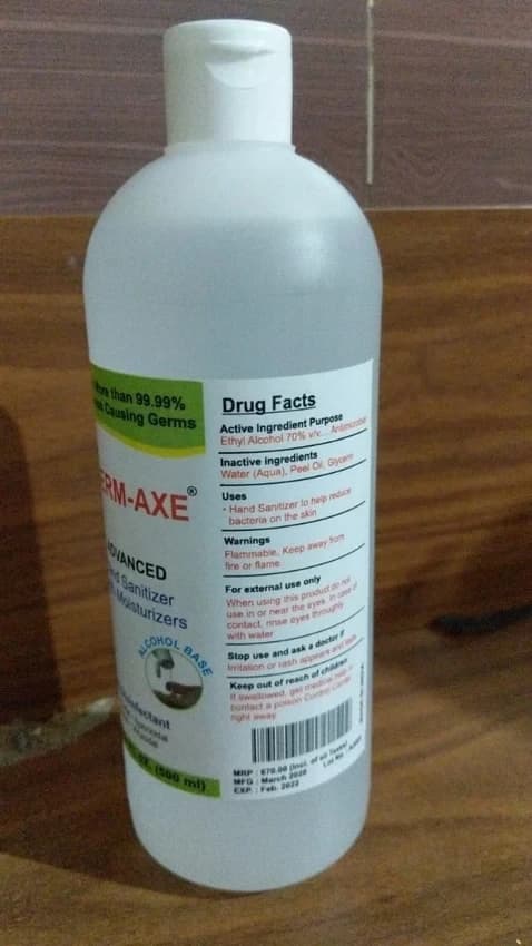 Hand Sanitizer Alcohol Based